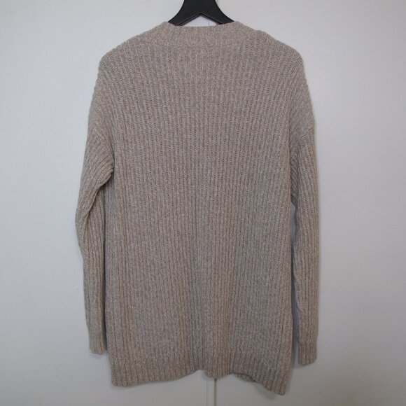 EXPRESS Ribbed Open Front Cardigan - Picture 3 of 8